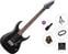 Chitarra Elettrica Cort X100 Premium SET Open Pore Black Chitarra Elettrica