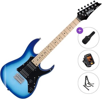 Električna gitara Ibanez GRGM21M-BLT Basic SET Blue Burst Električna gitara - 1
