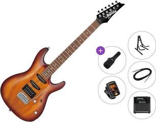 Elektrikitarr Ibanez GSA60-BS Premium SET Brown Sunburst Elektrikitarr