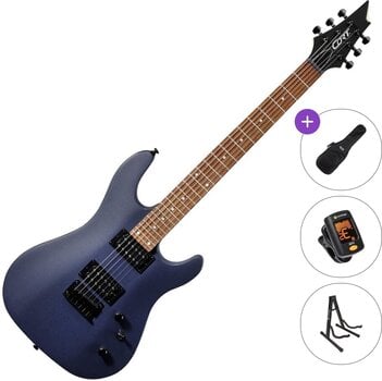 Elektrikitarr Cort KX100 Basic SET Metallic Ash Elektrikitarr - 1