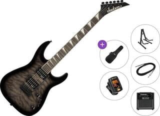 Elektrikitarr Jackson JS Series Dinky JS20 DKQ AH Premium SET Transparent Black Burst Elektrikitarr