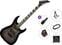 Elektrikitarr Jackson JS Series Dinky JS20 DKQ AH Premium SET Transparent Black Burst Elektrikitarr