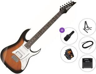 Elektromos gitár Ibanez GRG140-SB Premium SET Sunburst Elektromos gitár
