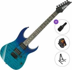 E-Gitarre Ibanez GRG120QASPBGD Basic SET Blue Gradation E-Gitarre