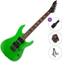 Elektrikitarr ESP LTD MT-130 Basic SET Neon Green Elektrikitarr