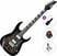 Elektrikitarr Ibanez GRG220PA1-BKB Basic SET Transparent Brown Black Sunburst Elektrikitarr