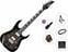 Elektrikitarr Ibanez GRG220PA1-BKB Premium SET Transparent Brown Black Sunburst Elektrikitarr
