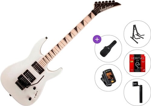 Chitarra Elettrica Jackson JS32 DKA-M Dinky Standard SET Snow White Chitarra Elettrica - 1