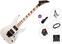 Chitarra Elettrica Jackson JS32 DKA-M Dinky Premium SET Snow White Chitarra Elettrica