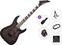 Elektrikitarr Jackson JS Series Dinky Arch Top JS32Q DKA HT AH Premium SET Transparent Black Burst Elektrikitarr