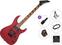 Elektrikitarr Jackson JS Series Dinky Arch Top JS24 DKAM Caramelized MN Premium SET Red Stain Elektrikitarr