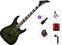 Chitarra Elettrica Jackson JS Series Dinky Arch Top JS32Q DKA HT AH Standard SET Transparent Green Burst Chitarra Elettrica
