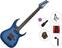 Elektrisk guitar Ibanez RGA42FM-BLF Standard SET Blue Lagoon Burst Flat Elektrisk guitar