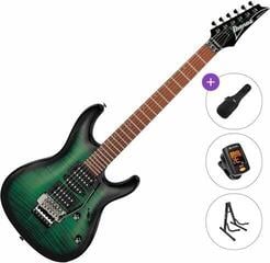 Elektromos gitár Ibanez KIKOSP3-TEB Basic SET Transparent Emerald Burst Elektromos gitár