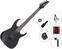 Elektrická kytara Ibanez RG421EX-BKF Standard SET Black Flat Elektrická kytara