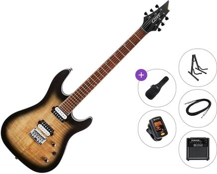 Chitarra Elettrica Cort KX300 Premium SET Open Pore Raw Burst Chitarra Elettrica - 1