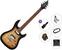 Chitarra Elettrica Cort KX300 Premium SET Open Pore Raw Burst Chitarra Elettrica