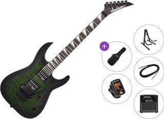 Elektrikitarr Jackson JS32Q DKA AH Premium SET Transparent Green Burst Elektrikitarr