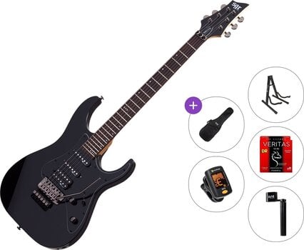 Elektrická gitara Schecter BANSHEE-6 FR SGR Standard SET Gloss Black Elektrická gitara - 1