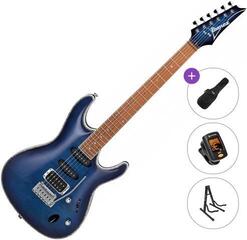 E-Gitarre Ibanez SA360NQM-SPB Basic SET Sapphire Blue E-Gitarre