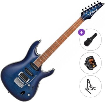 Elektrikitarr Ibanez SA360NQM-SPB Basic SET Sapphire Blue Elektrikitarr - 1