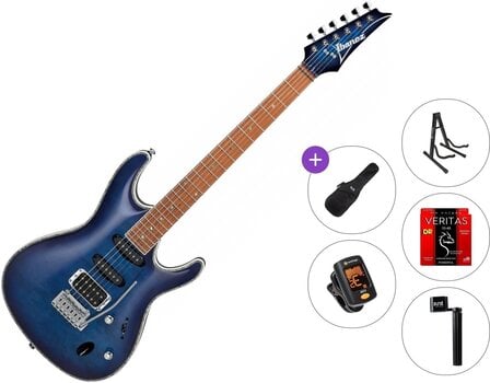 Elektrikitarr Ibanez SA360NQM-SPB Standard SET Sapphire Blue Elektrikitarr - 1