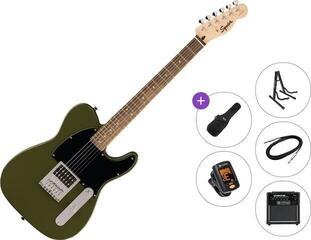 Guitarra electrica Fender Squier Sonic Esquire H LRL Premium SET Olive Guitarra electrica