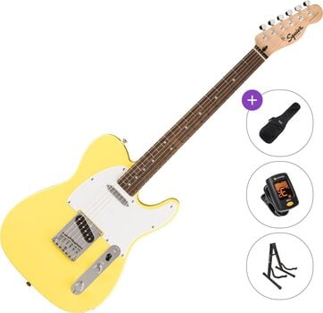Chitarra Elettrica Fender Squier Sonic Telecaster LRL Basic SET Canary Yellow Chitarra Elettrica - 1