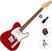 Chitarra Elettrica Fender Squier Affinity Series Telecaster FMT SH LRL Basic SET Crimson Red Transparent Chitarra Elettrica