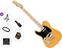 Elektrisk guitar Fender Squier Affinity Series Telecaster LH MN BPG Premium SET Butterscotch Blonde Elektrisk guitar