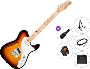 Chitarra Elettrica Fender Squier Affinity Series Telecaster Thinline MN Premium SET 3-Color Sunburst Chitarra Elettrica