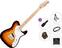 Guitarra electrica Fender Squier Affinity Series Telecaster Thinline MN Premium SET 3-Color Sunburst Guitarra electrica