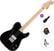 Chitarra Elettrica Fender Squier Paranormal Esquire Deluxe Basic SET Metallic Black Chitarra Elettrica