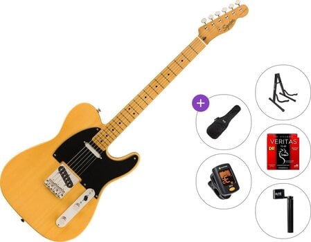Elektrische gitaar Fender Squier Classic Vibe 50s Telecaster MN Standard SET Butterscotch Blonde Elektrische gitaar - 1