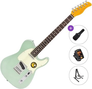 Chitarra Elettrica Sire Larry Carlton T3 New Gen Basic SET Surf Green Metallic Chitarra Elettrica - 1