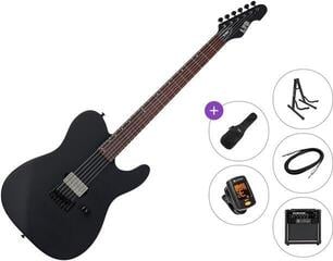 Elektrická kytara ESP LTD TE-201 Premium SET Black Satin Elektrická kytara