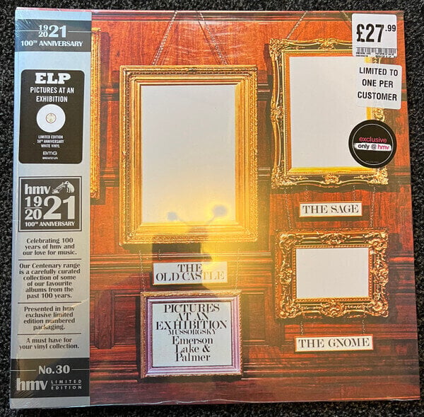 Schallplatte Emerson, Lake & Palmer - Pictures At An Exhibition (50th Anniversary/Limited Edition) (LP)