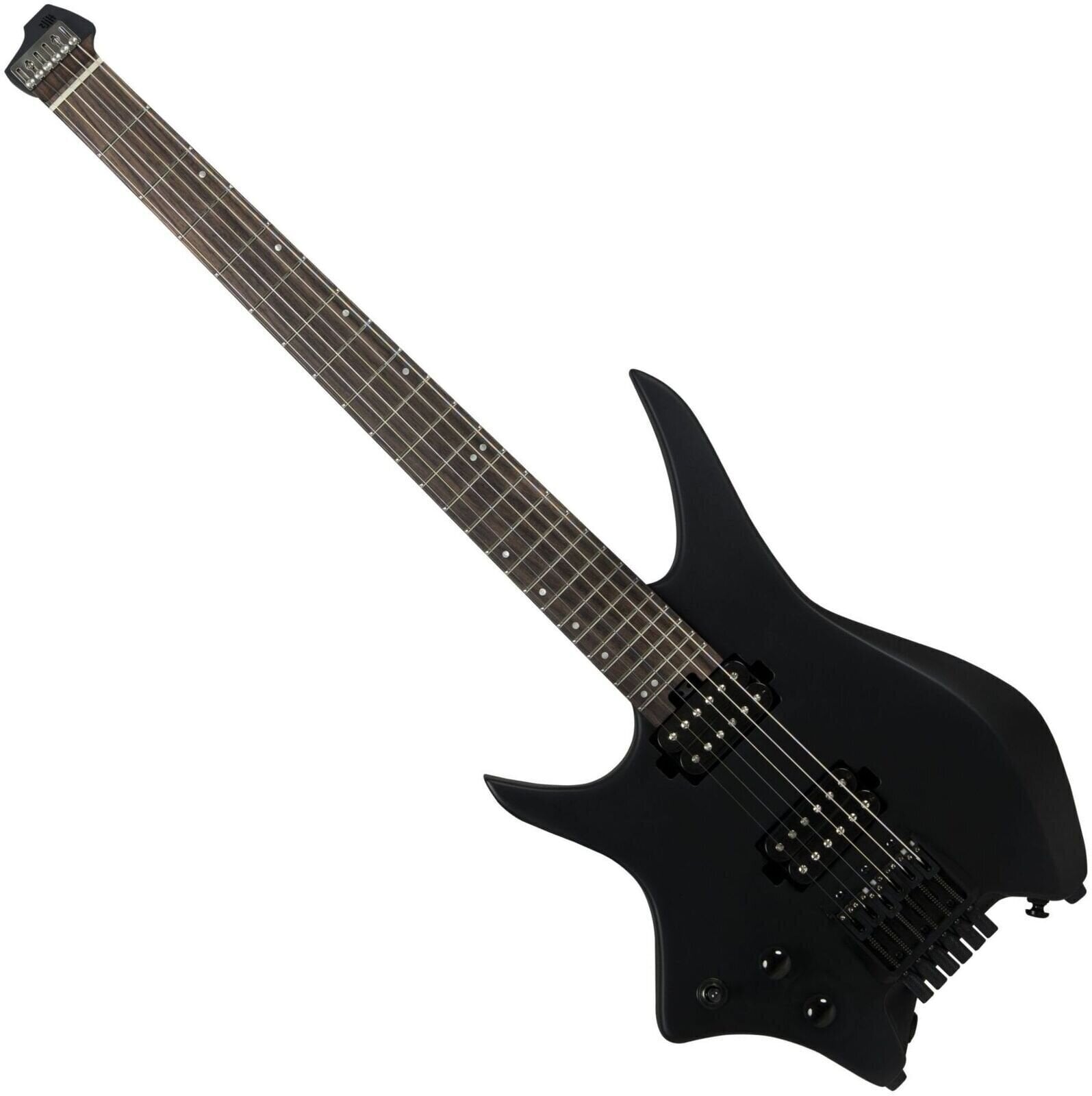 Headless Gitarre HILS Guitars HN3L NEXT Left Handed Black Headless Gitarre (Wie neu)