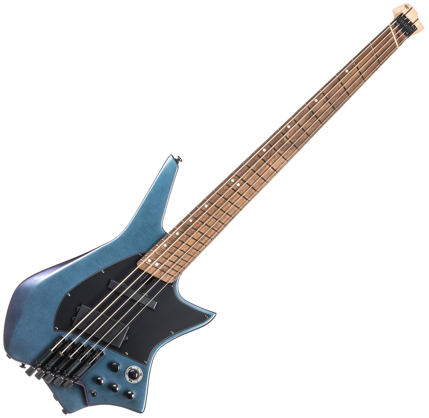 Headless gitara basowa HILS Guitars HZB5 NEXT Mystic Purple Headless gitara basowa