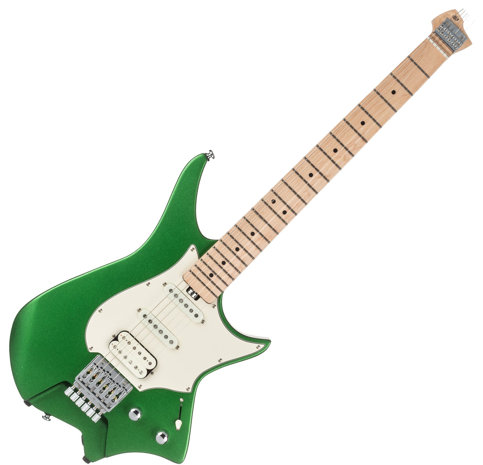 Chitară Headless HILS Guitars HNS1M NEXT Metallic Emerald Green Chitară Headless