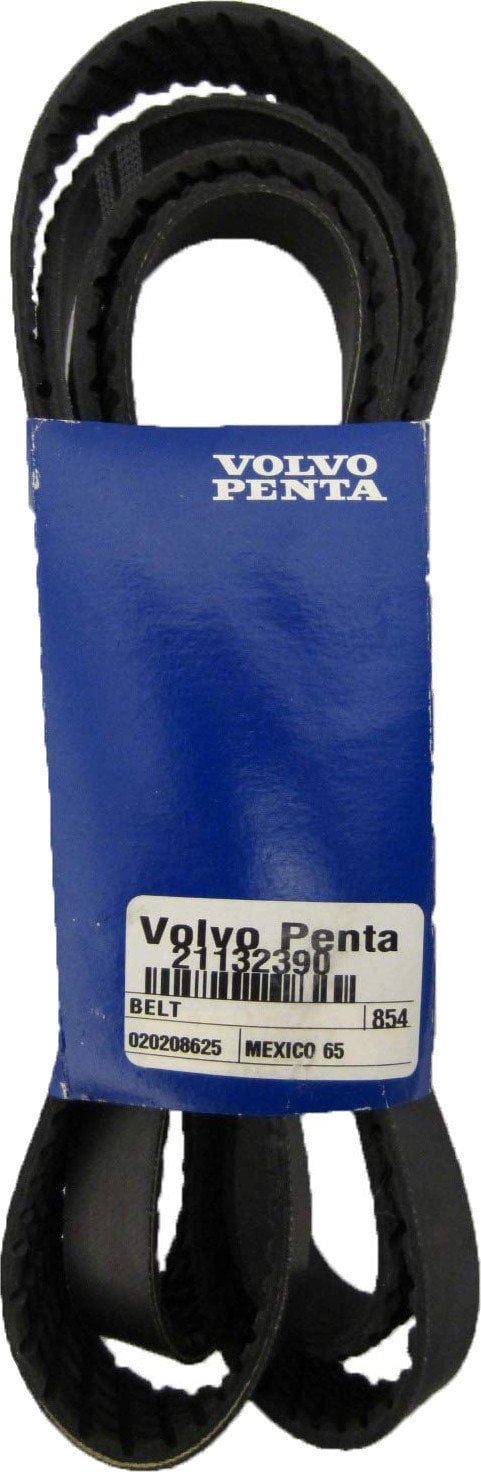 Náhradný diel pre lodný motor Volvo Penta OEM Alternator Pulley Serpentine V Belt 21132390