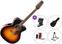 12-saitige Elektro-Akustikgitarre Takamine GJ72CE-12BSB SET Brown Sunburst 12-saitige Elektro-Akustikgitarre
