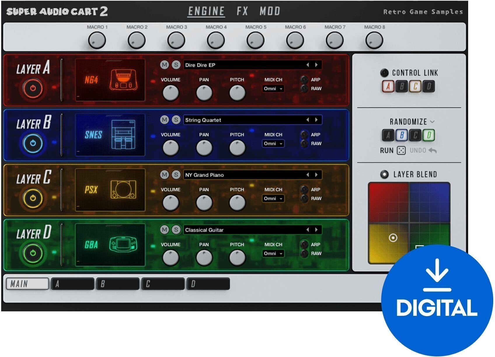 Näidisteek/Helikogu Impact Soundworks Super Audio Cart 2 (Digitaalne toode)
