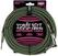 Instrument Cable Ernie Ball P06077-EB Black-Green 3 m Straight - Angled