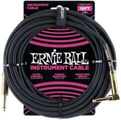 Nástrojový kabel Ernie Ball P06086-EB 5,5 m Rovný - Lomený Nástrojový kabel