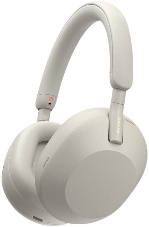 On-ear draadloze koptelefoon Sony WH-1000XM5 Silver On-ear draadloze koptelefoon