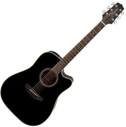 Elektroakusztikus gitár Takamine GD15CE Fekete