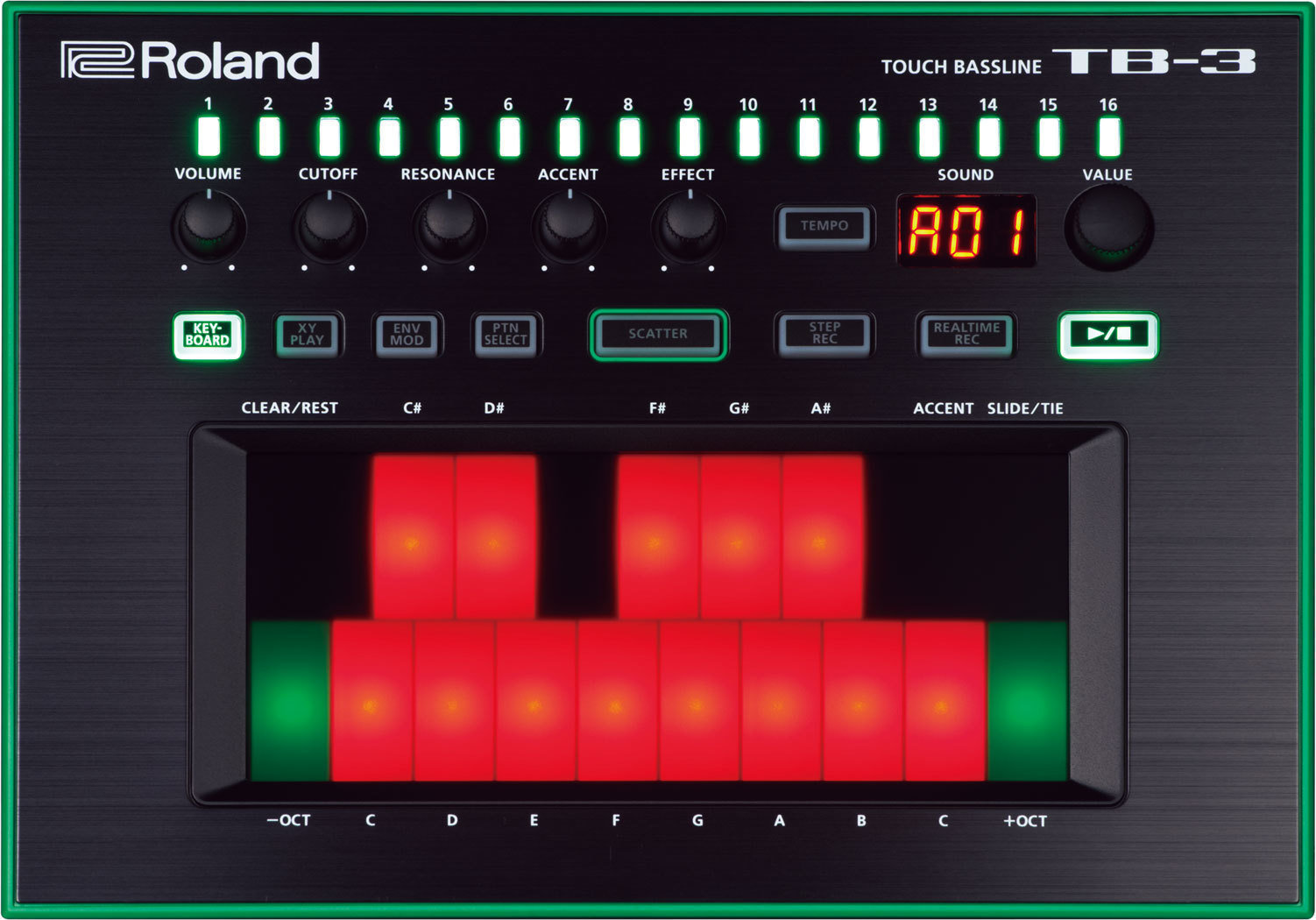Synthesizer Roland AIRA TB-3
