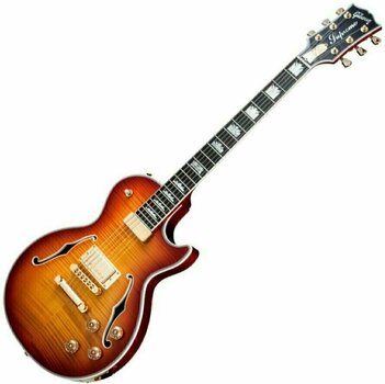 Guitarra eléctrica Gibson Supreme 2014 Heritage Cherry Sunburst Perimeter Shaded Back - 1