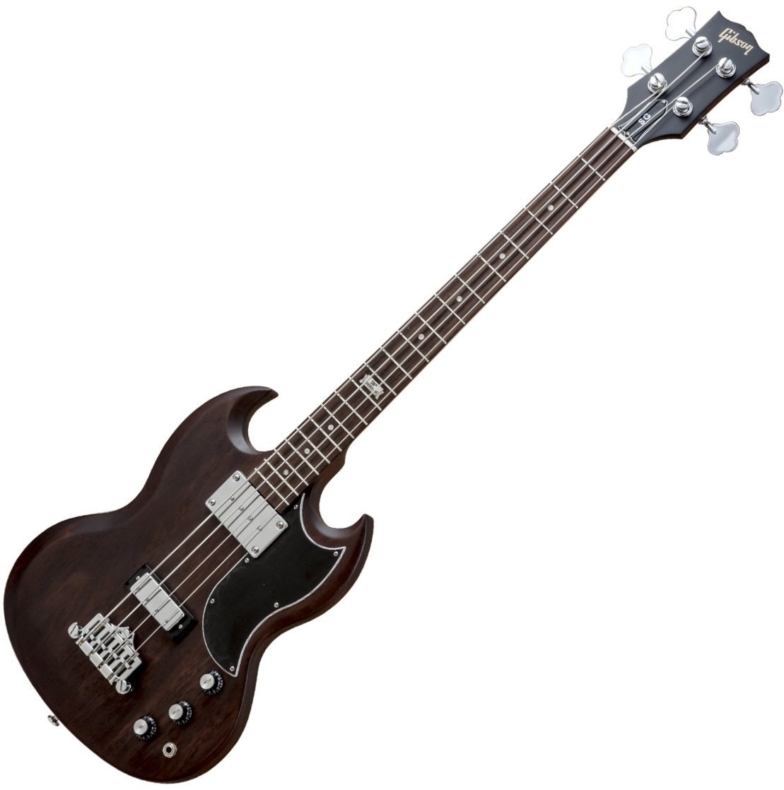 4-string Bassguitar Gibson SG Special Bass 2014 Chocolate Satin